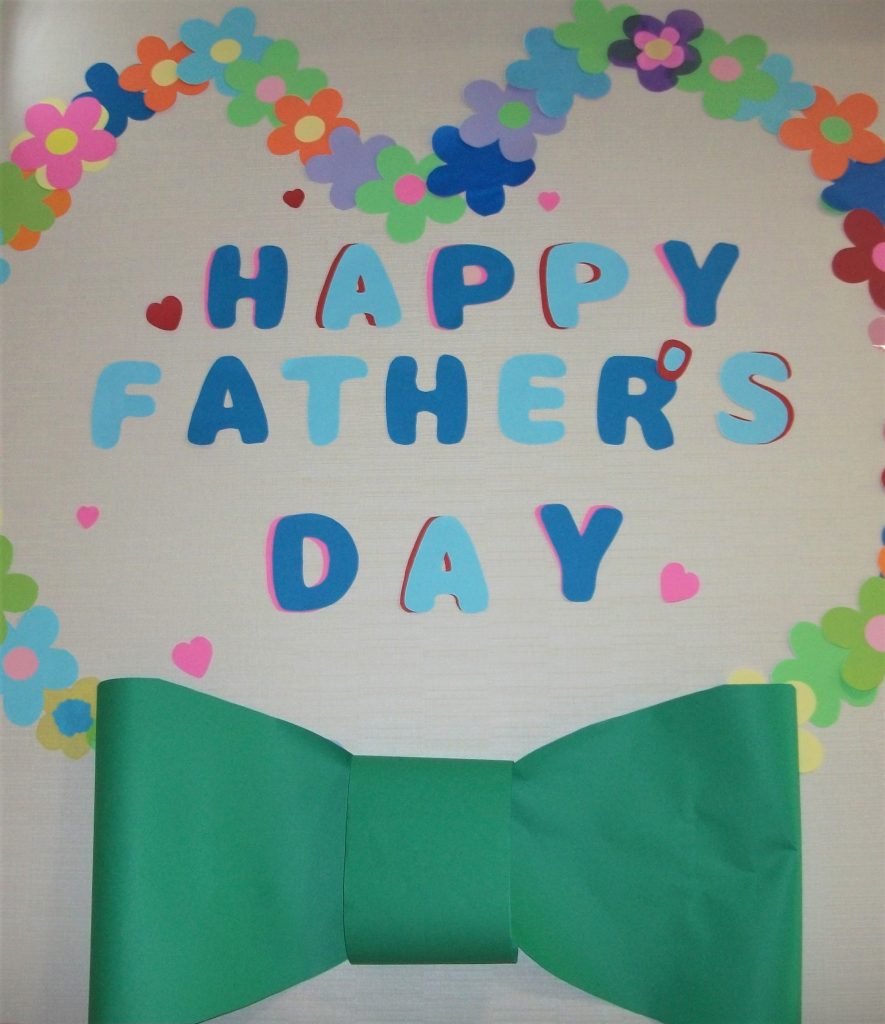 画像:おやつレク🍪と父の日👔